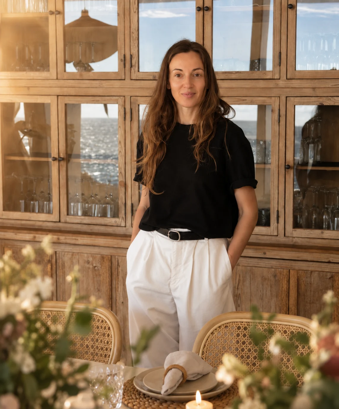 Marina Zots, flower designer and founder of ZOTS floral studio